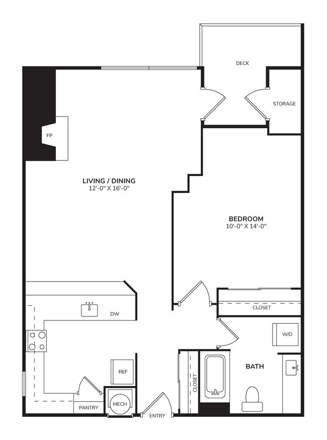 A1 - Mallard B-312 floor plan